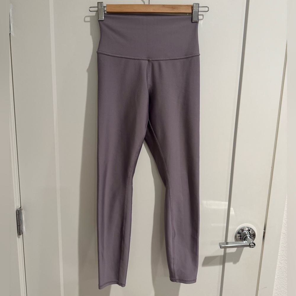 ALO Yoga Lavender High-Waisted Leggings